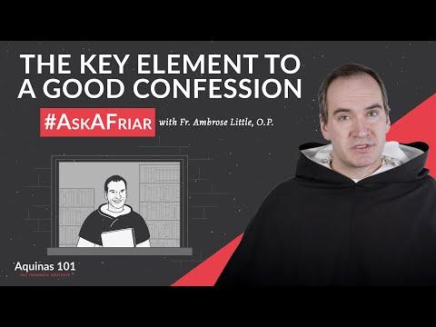 How to Make a Good Confession #AskAFriar