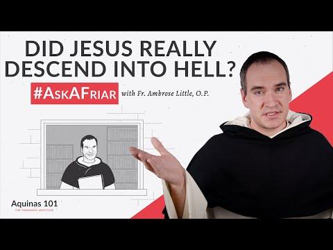 Did Jesus really descend into Hell? #AskAFriar