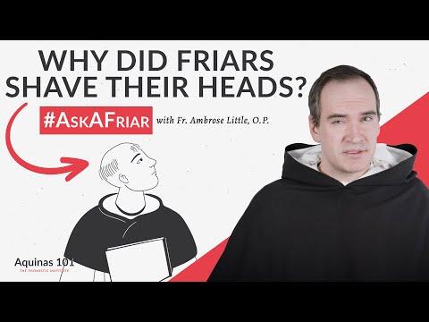 Why Did Friars Have THAT Haircut? #AskAFriar